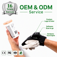Escáner de Código de Barras de Mano Libre Effon GS02, Lector de Códigos QR 1D y 2D, USB, Motor Zebra SE4107, Logística, en Stock