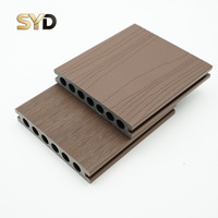 Planches de terrasse en composite bois-plastique WPC, résistantes aux UV et aux intempéries, pour jardin, patio et sols extérieurs.