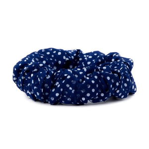 Fascia per capelli annodata con stampa a pois, elastica, accessorio moda donna Rif. 43918 - Product Image 1