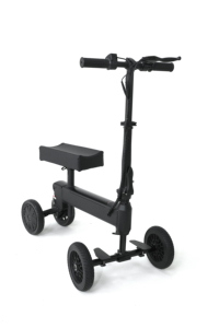 Déambulateur à quatre roues MIJO MK01 pliable et léger (14 kg) avec frein à disque, certifié CE Classe II, autonomie de 12 km, vitesse maximale de 6 km/h - Product Image 2