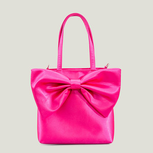 <span class=keywords><strong>Novedades</strong></span> 2026, Mini Bolso de Hombro de Diseño Inspirado en Diseñadores, con Acabado de Seda y Lazo Grande, para Mujer, Uso Nocturno, Venta al Por Mayor - Product Image 4