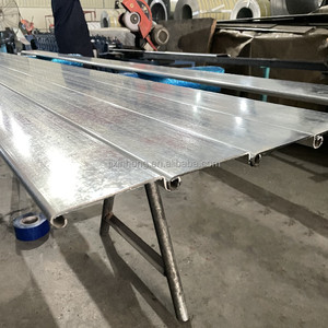 Nhà Máy Bán buôn Cán Bộ phận cổng sắt mạ kẽm Con lăn màn trập cửa hồ sơ slat - Product Image 6