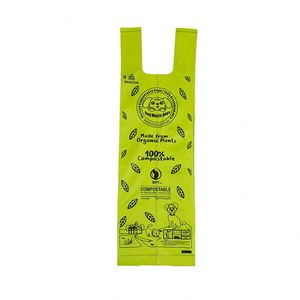 Wholesale Dog Poop Bags Cornstarch Outdoor Eco Friendly Biodegradable Poo Waste Bags With Handle Compostable Doggie Poop Bags - Product Image 4