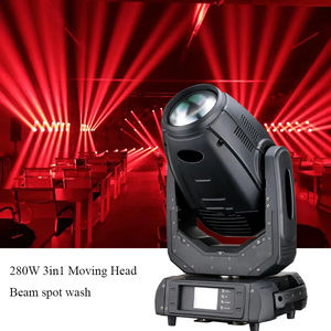 Projecteur PAR LED DMX Lotus Pointe 280W <span class=keywords><strong>RPG</strong></span> 3-en-1 10R à tête mobile Beam Spot Wash certifié CE pour DJ, soirées, bars, scènes et expositions - Product Image 6