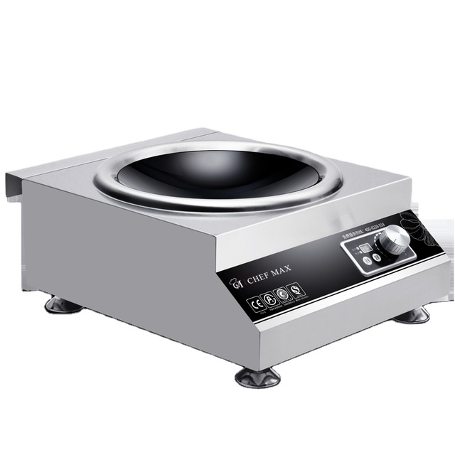 Chefmax Touch Button Knob Concave Cooking Stove Induction Cooker Commercial Custom 220V 5KW Induction Cooktop Electric 4000-4999