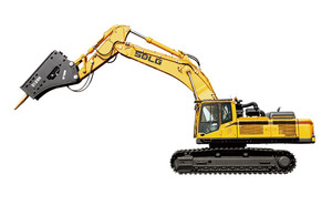 E6600FB รถขุดตีนตะขาบ50Ton ขนาดใหญ่ประสิทธิภาพสูงพร้อมเครื่องยนต์ที่ยอดเยี่ยม - Product Image 5