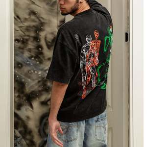 เสื้อยืดวินเทจสำหรับผู้ชายเสื้อยืดพิมพ์ลายสกรีนที่กำหนดเอง - Product Image 6