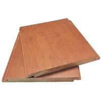 Parquet en bambou massif tissé carbonisé YUYOU SWC01 |   Planche de taille moyenne au design traditionnel, couleur naturelle, à coller/clouer/agrafer