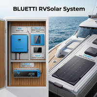 Kit solaire tout-en-un 5 kVA avec onduleur et stockage pour camping-car, installation facile et avancée, pour des voyages autonomes durables