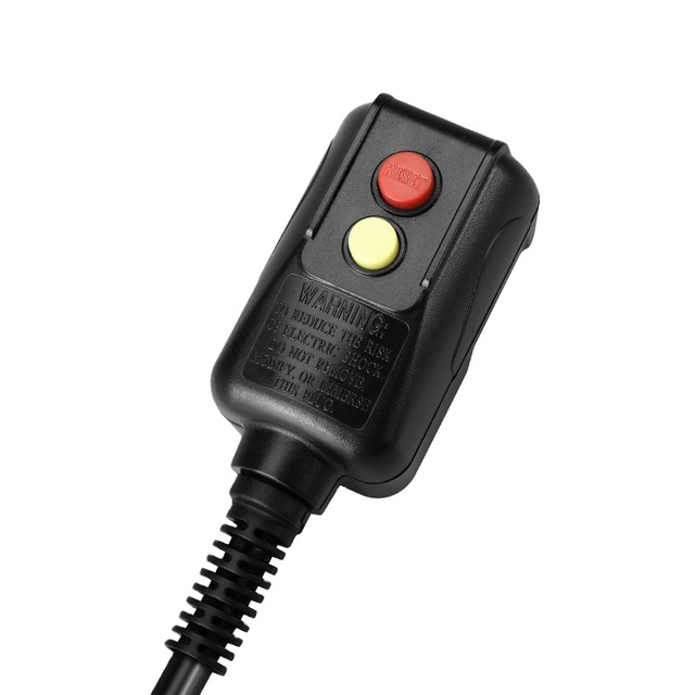 Portable 125v Alci Circuit Breaker Safety Plug for Hair Dryer