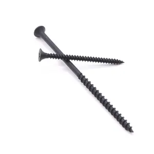 Drywall Screw 3.5x 25毫米 Black Drywall Bolt Screw