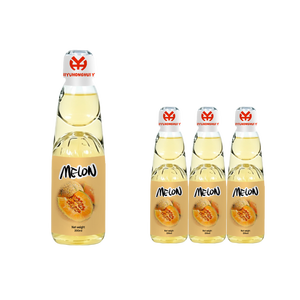 Vin de fruits fermenté saveur melon 200ml, mini bouteille en verre transparent, <span class=keywords><strong>liqueur</strong></span> de fruits sucrée, boisson portable pour fêtes, vente en gros - Product Image 1