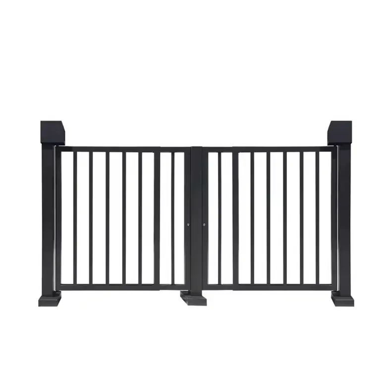 Automatic Galvanized Material Full Height Pedestrian Security Gate Access Control