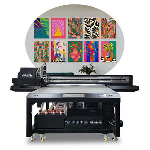 Impresora UV de Cama Plana para Fabricantes, Impresora de Inyección de Tinta para Botellas, Alfombras, Metal, Plástico, Madera, Acrílico, Impresora LED con Tinta - Product Image 2