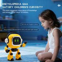 Robot de bureau interactif intelligent IA avec commande vocale, animal de compagnie interactif pour bureau, maison, espace de travail, pour le développement précoce des enfants