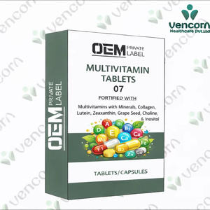 Tableta Multivitamínica para Mujeres 07, Etiqueta Blanca, Nutracéutico, Fabricante de Terceros, Suministro a Granel OEM - Product Image 4