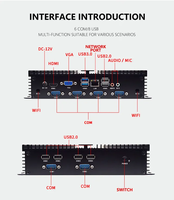 Nouveau mini PC industriel sans ventilateur Intel J4125 DDR4 |   Passerelle de calcul en périphérie prête pour Ubuntu/Linux |   Contrôleur embarqué fiable 24h/24 et 7j/7