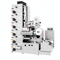 ZBRY-650 Nouvelle machine d'impression flexographique rouleau-à-rouleau 6 couleurs avec structure empilable, UV en option et alignement automatique