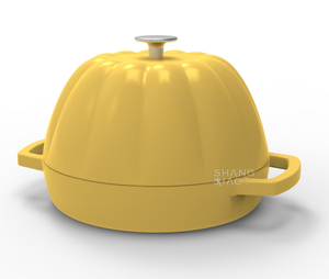 Utensilios de cocina de hierro fundido esmaltado, Horno Holandés, olla grande para calabaza, olla para pan, Horno Holandés de hierro fundido esmaltado - Product Image 6