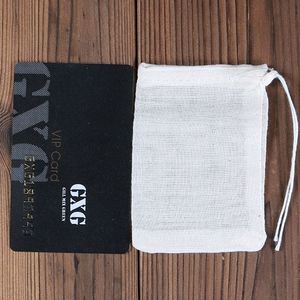 Bolsas de Muselina con Cordón para Tés y Especias, Bolsitas de Algodón de 6x8cm para Hierbas, Té de Hojas Sueltas, Condimentos, Reutilizables, Aptas para Alimentos, Reciclables - Product Image 3