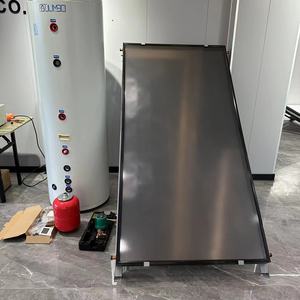 Jinbang <span class=keywords><strong>Chauffe</strong></span>-<span class=keywords><strong>eau</strong></span> solaire à panneau <span class=keywords><strong>plat</strong></span> divisé de 500 litres Système de toit <span class=keywords><strong>Chauffe</strong></span>-<span class=keywords><strong>eau</strong></span> solaire avec chauffage <span class=keywords><strong>électrique</strong></span> d'appoint - Product Image 1
