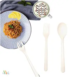 Nhựa Flatware Bộ Bộ đồ ăn OEM/ODM Top bán sang trọng tre phân hủy sinh học đua xe chủ đề bên Bộ đồ ăn đặt trẻ em bên