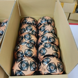 Balón de Fútbol Profesional WAVE Cosido a Máquina, Talla 4, Oficial para Partidos, Entrenamiento en Interiores y Exteriores, Diseño Personalizado WA-4066 Egipto - Product Image 3