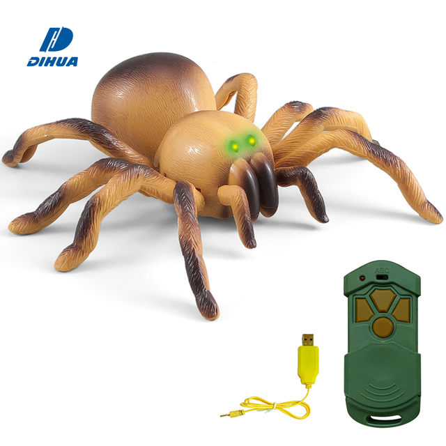 Insects Toys Rc Spider Infrared Remote Control Realistic Animal Model Kid Game Prank Toy Intellectual Development Toy