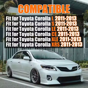 Phù hợp cho TOYOTA <span class=keywords><strong>COROLLA</strong></span> 2012 2013 2014 Đèn pha đầu đèn sửa đổi <span class=keywords><strong>Led</strong></span> Đèn Pha đèn pha phía trước ánh sáng lắp ráp <span class=keywords><strong>DRL</strong></span> - Product Image 6