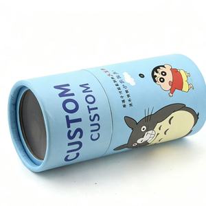 Tube en papier cylindrique imprimé avec des dessins animés personnalisés, emballage écologique pour les cadeaux et la papeterie pour enfants - Product Image 2