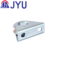 Poulie en acier anti-corrosion de style industriel durable, prix d'usine, installation par vis, accessoires pour portes coulissantes, fenêtres