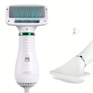 Eco-Friendly Two-in-One Silicone & Plastic <b>Dog</b> <b>Hair</b> <b>Dryer</b> with Massage Comb - Product Image 2