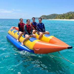Bateaux banane et tubes de pêche en eau de style yacht gonflables sur mesure pour activités aquatiques fluviales – Vente directe usine - Product Image 3
