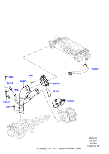 Radiador Intercooler Turbo J6P36K775BE LR150067 Usado, Reemplazo de Marca JLR /<span class=keywords><strong>Land</strong></span> <span class=keywords><strong>Rover</strong></span> <span class=keywords><strong>Defender</strong></span>/Discovery, Garantía de 3 Años - Product Image 3