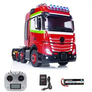 1/14 LESU Metallfahrgestell RC Traktor Lastwagen Fernsteuerung Autos Spielzeug für Jungen Geschenk abgeschlossenes Toucanhobby-Modell Licht-Schall-Motor Thzh1509