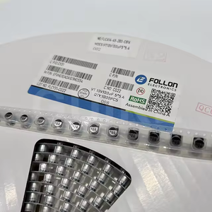 10V 100UF 5*5,4mm todos los tamaños precio de fábrica Alta Calidad entrega rápida FOLLON SMD condensador electrolítico de aluminio - Product Image 3
