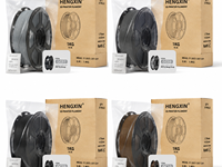 Filamento para Impresora 3D Hengxin PETG de 1.75mm, Color Gris Marrón Arena, en Formato Económico para Bambu Lab y Creality