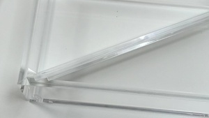 Boîte d'organisation personnalisée en acrylique pliable magnétique à ouverture latérale boîte de <span class=keywords><strong>mahjong</strong></span> en plastique transparent en plastique - Product Image 4