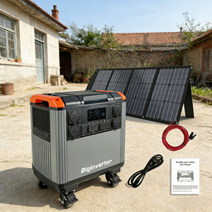BIGINVERTER 4000W 4000Wh Powerbank portable 4KW pour l'alimentation d'urgence à domicile avec batterie LiFePO4 4KWH - Product Image 5