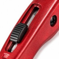 Couteau utilitaire premium WORKPRO, rétractable, tout métal, robuste, coupe-boîte, lame à changement rapide, couteau à lame, 2 lames supplémentaires, 6.3