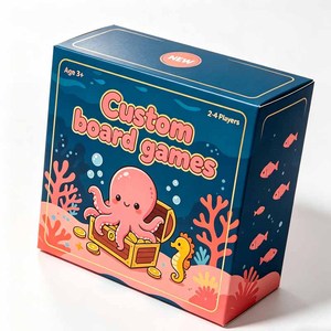 Custom personalized board games wholesale OEM children's <b>entertainment</b> games suitable for bulk business orders - Product Image 2