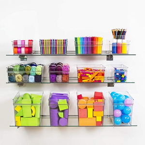 Fridge and Freezer Bins <strong>Organizer</strong> Stackable Food Storage Containers <strong>Drawer</strong> <strong>Organizers</strong> for Refrigerator Freezer&amp;Pantry - Product Image 5