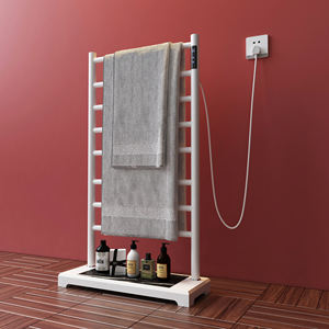 <span class=keywords><strong>Toallero</strong></span> eléctrico inteligente para baño en casa con calentador de pantalla táctil, almacenamiento de secado, pie en el suelo, no se requiere perforación - Product Image 2