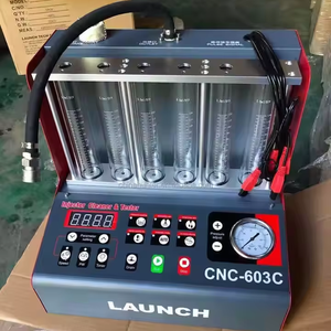 Launch CNC603C inyector de combustible <span class=keywords><strong>para</strong></span> coche, probador, máquina limpiadora, inyector, boquillas de lavado, varios idiomas, limpieza por <span class=keywords><strong>ultrasonido</strong></span>, CNC-603C - Product Image 1