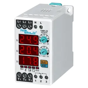 Samwha-Dsp TRM-25 Manual / Semi-Automatic / Automatic Reset Digital Overload Asymmetry Relay Thermal Relay