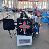 Machine de formage de précision pour coudes de gouttière en acier inoxydable, raccords à 45 et 90 degrés, engrenages, PLC, boîte de vitesses, roulements, pompes