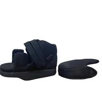 Chaussure post-opératoire respirante pour le soulagement de l'avant-pied, avec protection d'orteil amovible en maille 3D, pour la récupération des blessures à l'orteil et des hallux valgus, chaussure médicale
