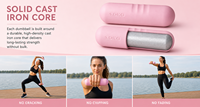 Haltères de Pilates personnalisés, accessoires de gym Pilates, haltères à main en silicone pour fitness et reformers – Catégorie de produits