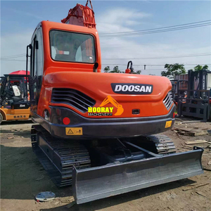 รถขุดดินขนาดเล็กมือสอง Doosan อุปกรณ์ DX80สภาพดีสำหรับงานวิศวกรรมก่อสร้าง - Product Image 6