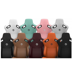 Anda Seat Kaiser 3 Series Premium Gaming Chair PVC Leather Elegant Black Magnetic Gaming Chair con Lumbar integrado de 4 vías - Product Image 1